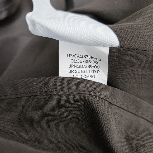 Banana Republic Fit Flare Dress Herringbone Floral Sleeveless Tie Belt A Line 2 - Picture 9 of 9